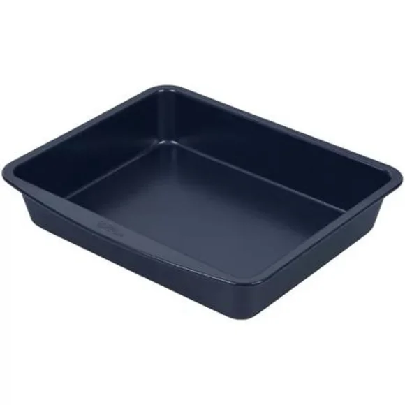 Wilton Navy Blue 4-Piece Toaster Oven Baking Set - Picture 5 of 9